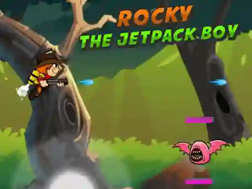 Oyunu Rocky The Jetpack Boy çevrimiçi