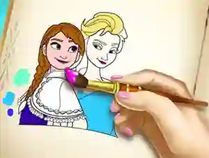 Oyunu Ice Kingdom Coloring Book çevrimiçi
