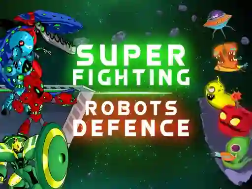 Oyunu Super Fighting Robots Defense çevrimiçi