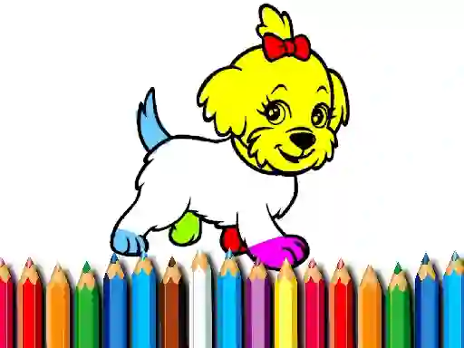 Oyunu Back To School: Doggy Coloring Book çevrimiçi