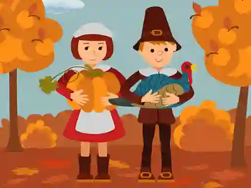 Oyunu Thanksgiving Jigsaw çevrimiçi