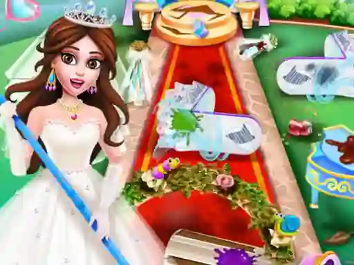 Oyunu Princess Wedding Cleaning çevrimiçi