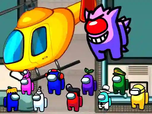 Oyunu Among us airship slings çevrimiçi