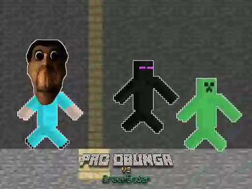 Oyunu Pro Obunga vs CreepEnder çevrimiçi