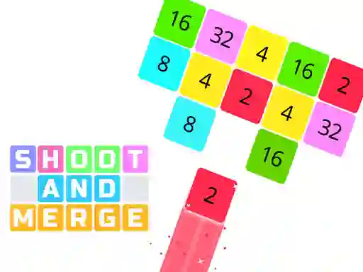Oyunu Shoot And Merge The Numbers çevrimiçi