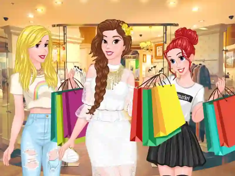 Oyunu Princesses: Fashion Shopaholic çevrimiçi