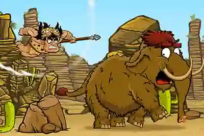 Oyunu Caveman Hunt çevrimiçi
