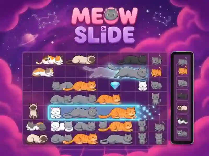 Oyunu Meow Slide çevrimiçi