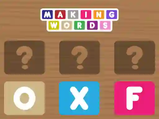 Oyunu Making Words çevrimiçi