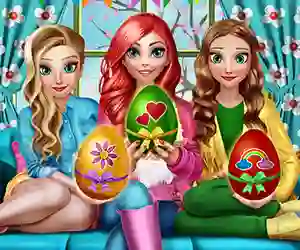 Oyunu Princesses Easter Fun çevrimiçi