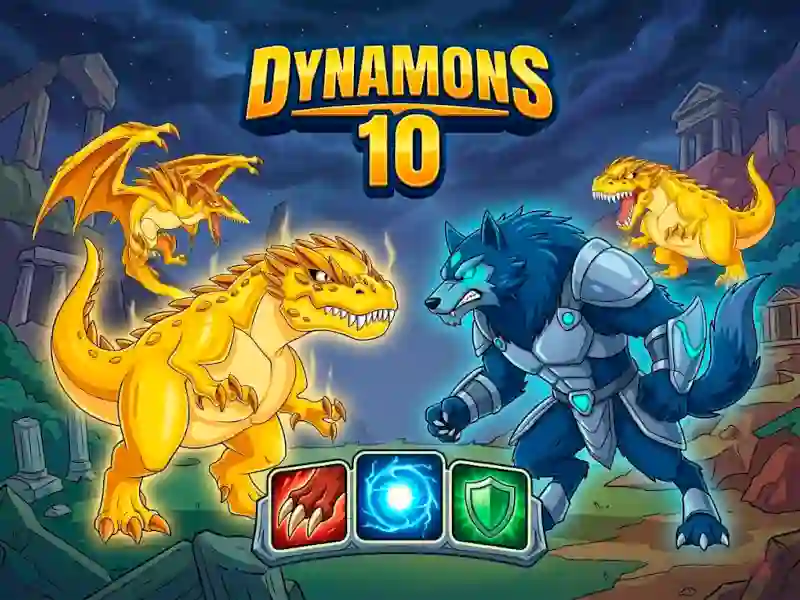 Oyunu Dynamons 10 çevrimiçi