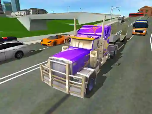 Oyunu Euro Truck Driving Simulator 2018 3D çevrimiçi
