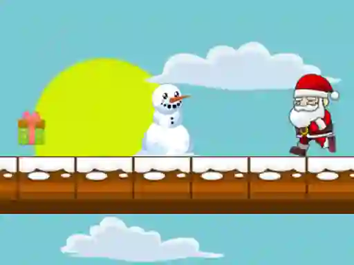 Oyunu Running Santa çevrimiçi