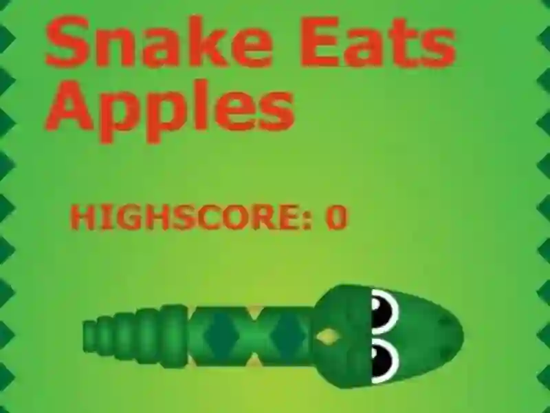 Oyunu Snake Eats Apples çevrimiçi