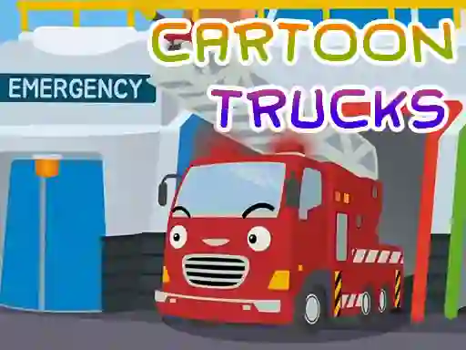 Oyunu Cartoon Trucks Jigsaw çevrimiçi