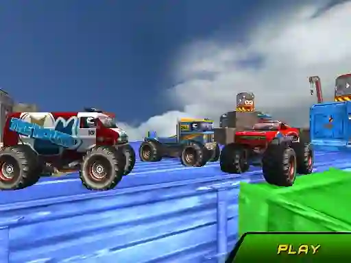 Oyunu Monster Truck Stunts Sky Driving çevrimiçi