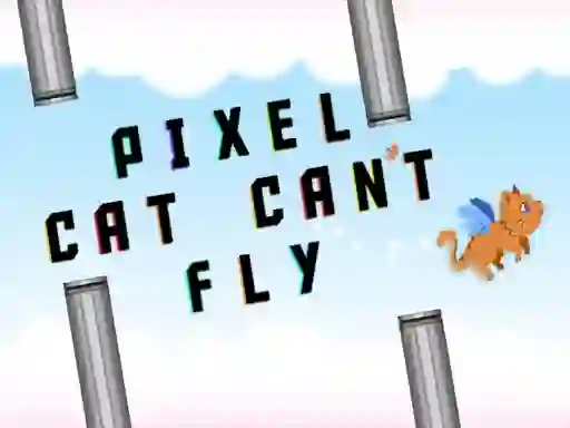 Oyunu Pixel cat can't fly çevrimiçi