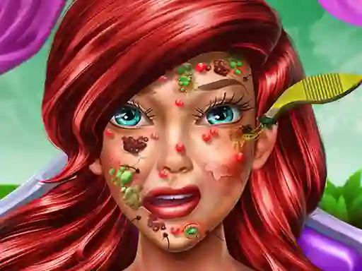 Oyunu Princess Mermaid Skin Doctor çevrimiçi