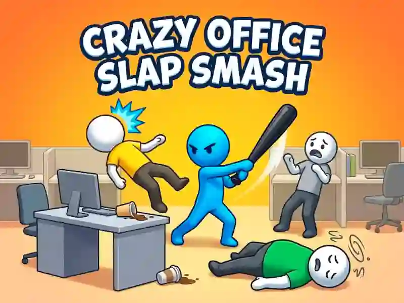 Oyunu Crazy Office Slap Smash çevrimiçi