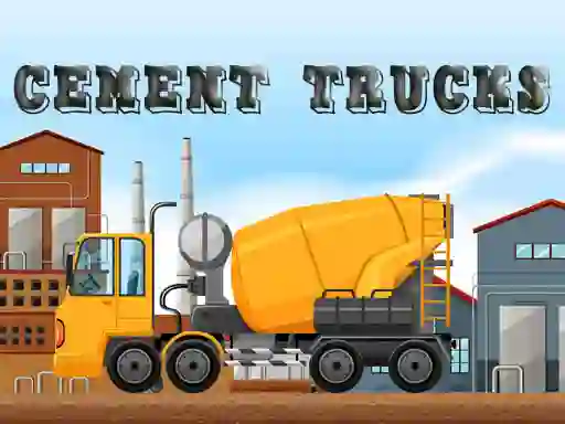 Oyunu Cement Trucks Hidden Objects çevrimiçi