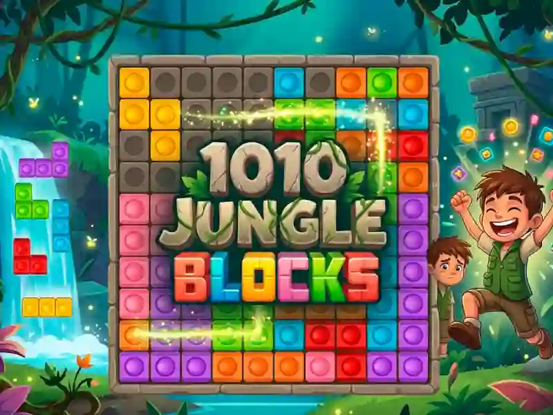 Oyunu 1010 Jungle Blocks çevrimiçi