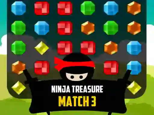 Oyunu Ninja Treasure Match 3 çevrimiçi