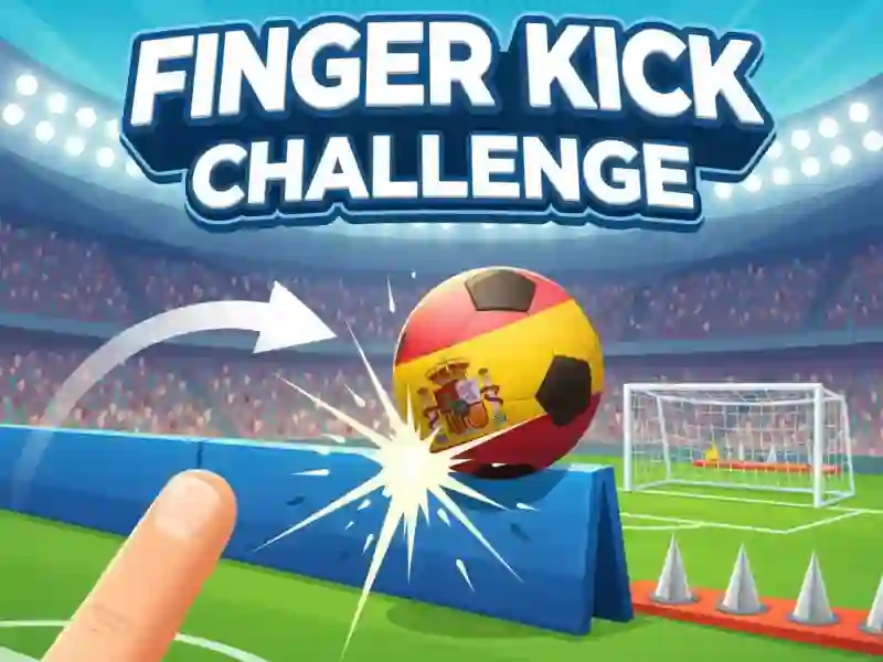 Oyunu Finger Kick Challenge çevrimiçi