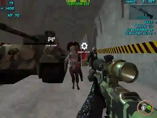 Oyunu Zombie Apocalypse Bunker Survival Z çevrimiçi