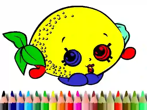 Oyunu Back To School: Fruits Coloring Book çevrimiçi