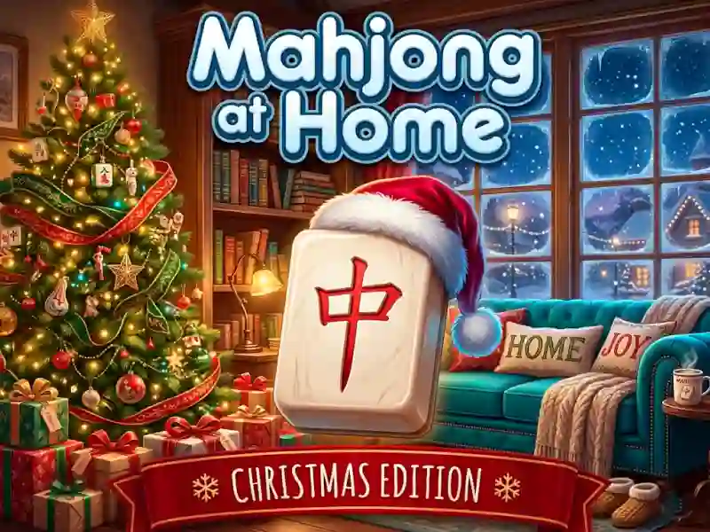 Oyunu Mahjong At Home Xmas Edition çevrimiçi
