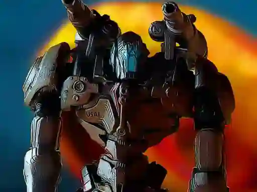 Oyunu Metal Robot Puzzle çevrimiçi