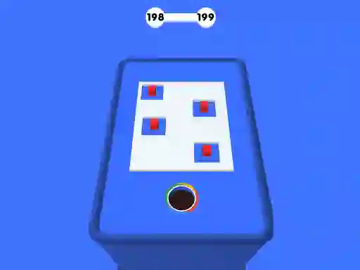Oyunu Hole 3d Color Block Game çevrimiçi