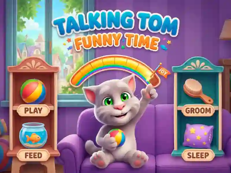 Oyunu Talking Tom Funny Time çevrimiçi