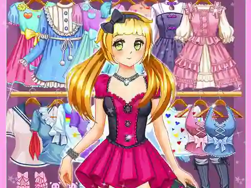 Oyunu Anime Kawaii Dress Up çevrimiçi