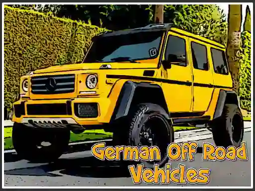 Oyunu German Off Road Vehicles çevrimiçi