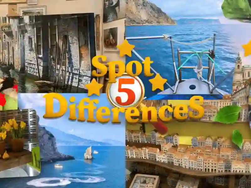 Oyunu Spot 5 Differences Camping çevrimiçi
