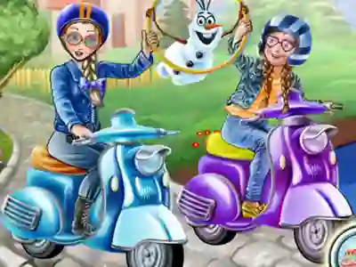 Oyunu Princess Scooter Ride çevrimiçi