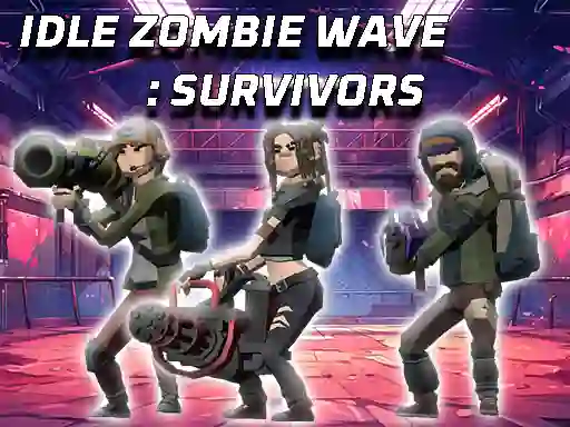 Oyunu Idle Zombie Wave: survivors çevrimiçi