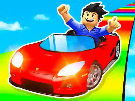 Oyunu Epic Car Stunt Race Obby çevrimiçi