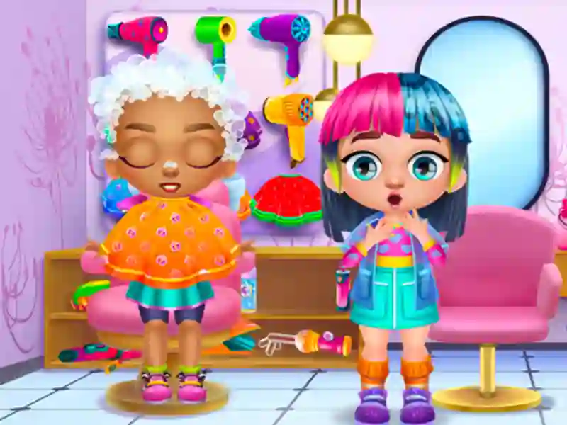 Oyunu Beauty Salon Girl Hairstyles çevrimiçi