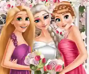 Oyunu Eliza and princesses wedding çevrimiçi