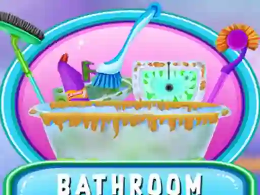 Oyunu Bathroom Clean Up çevrimiçi