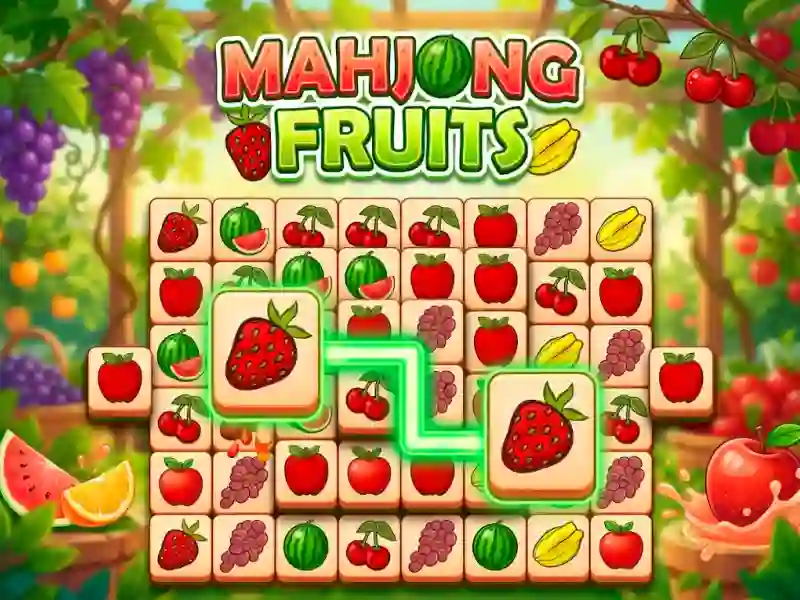 Oyunu Mahjong Fruits çevrimiçi