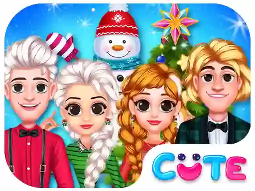 Oyunu Frozen Princess Christmas Celebration çevrimiçi