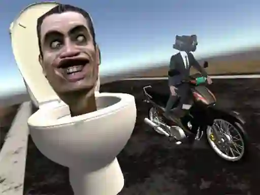 Oyunu Skibidi Toilet Moto Bike Racing 2 çevrimiçi