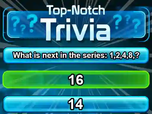 Oyunu Top Notch Trivia çevrimiçi