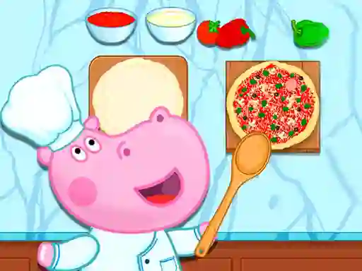 Oyunu Hippo Pizzeria çevrimiçi