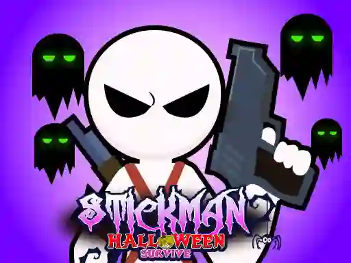 Oyunu Stickman Halloween Survive çevrimiçi