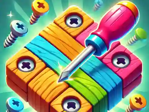 Oyunu Unscrew Wood Puzzle çevrimiçi