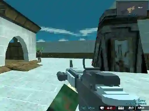 Oyunu Blocky Shooting Arena 3d Pixel Combat çevrimiçi